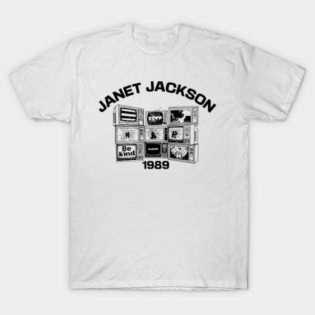 Janet Jackson TV classic T-Shirt by ThePuKiman